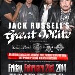 Jack Russel’s Great White to Hit Casselman’s