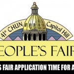 CALLING ALL ARTISTS – APPLY FOR THE 43RD ANNUAL PEOPLE’S FAIR!